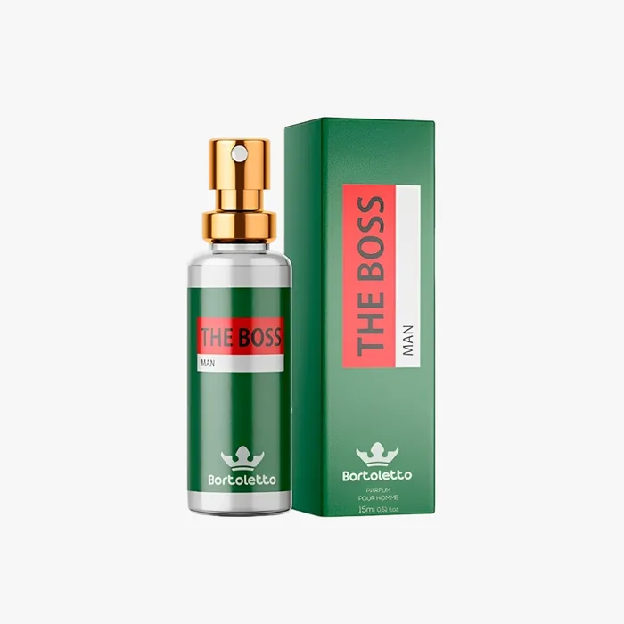 Perfume The Boss Man, linha Bortoletto, 15ml